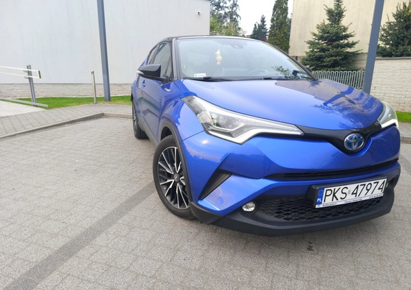 Toyota C-HR cena 95000 przebieg: 116000, rok produkcji 2018 z Kościan małe 211